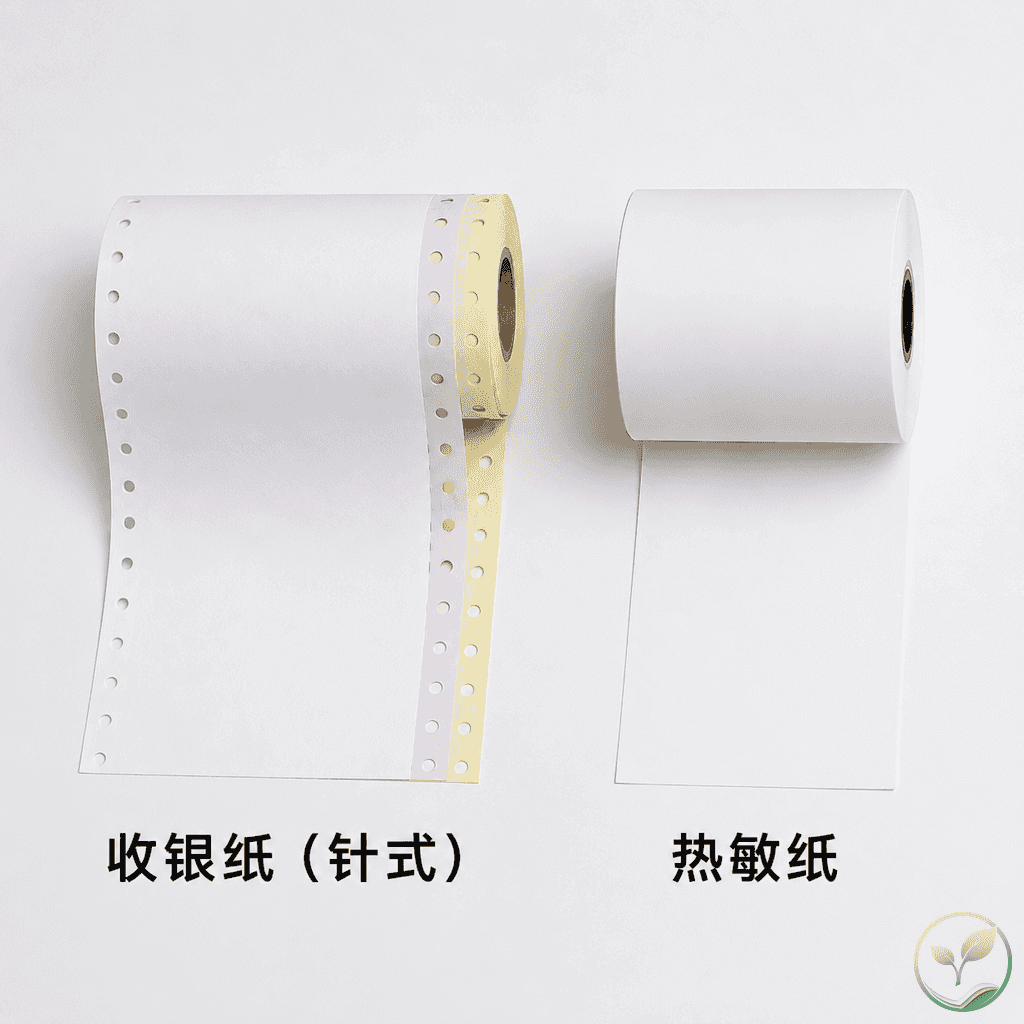 收银纸和热敏纸有什么区别？采购前先看这5点